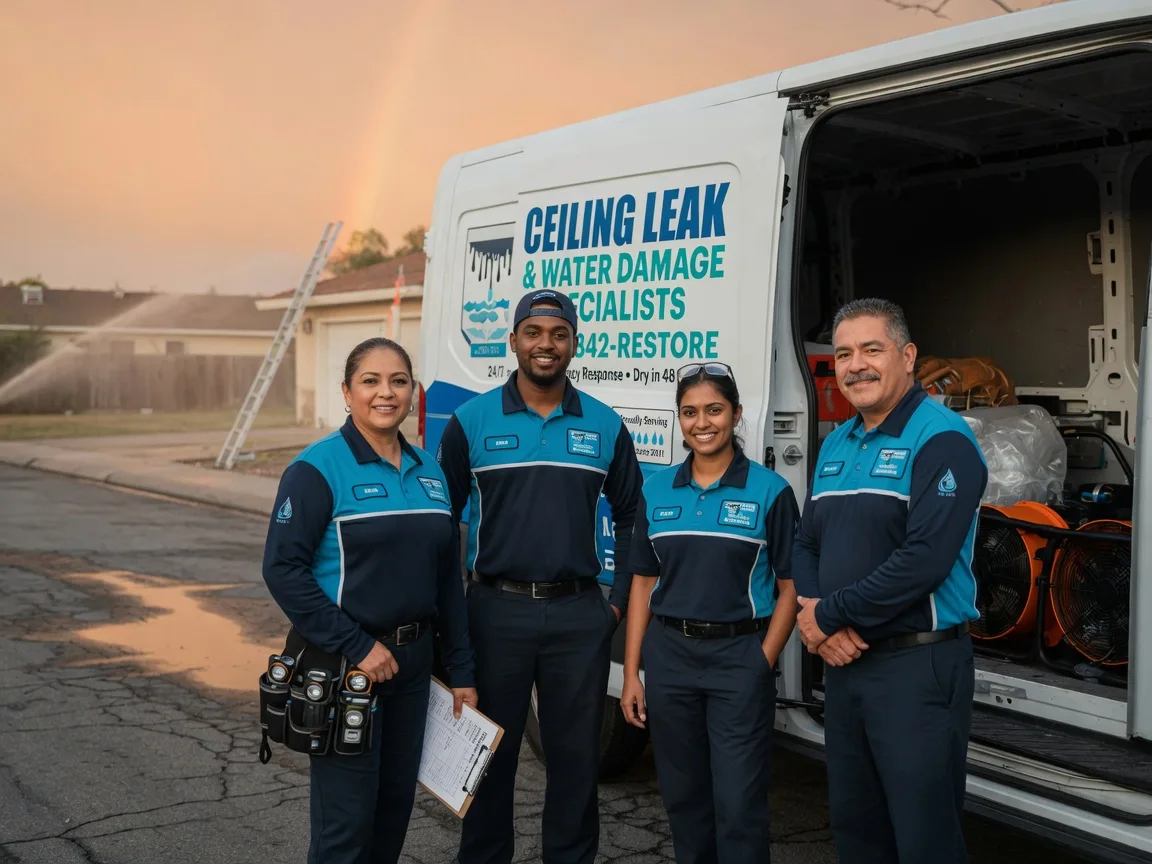 Ceiling Leak Cleanup company in New Tripoli, PA