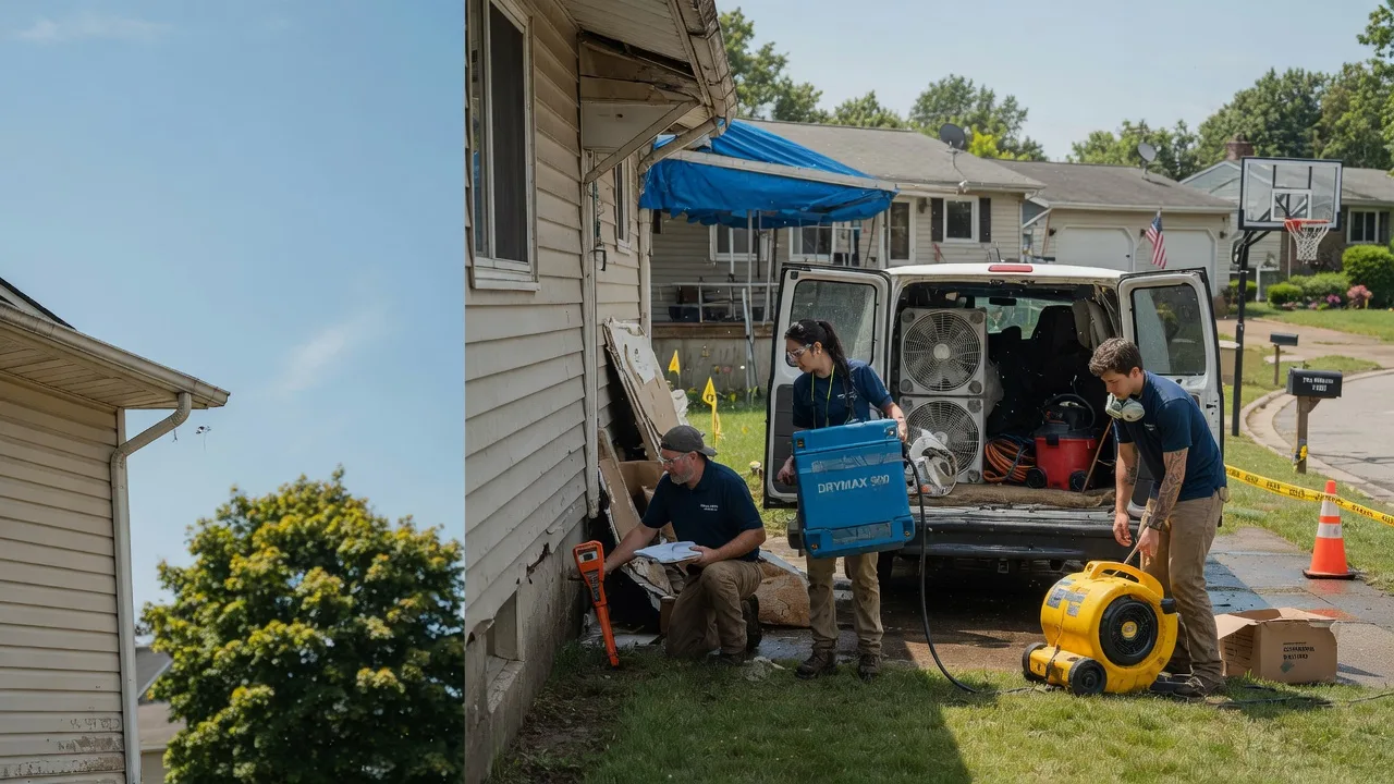 Ceiling Leak Cleanup in New Tripoli, PA near me