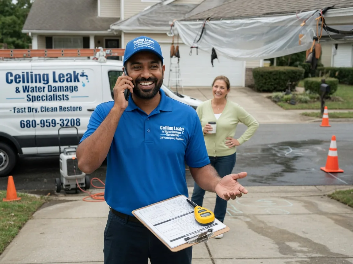Ceiling Leak Cleanup New Tripoli, PA FAQs
