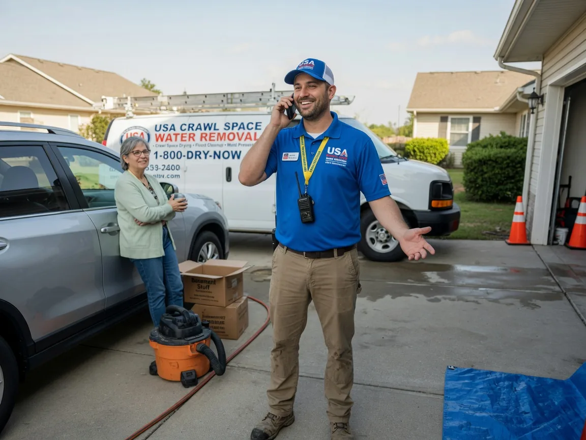 Crawl Space Water Removal New Tripoli, PA FAQs